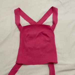 Pink Free People top